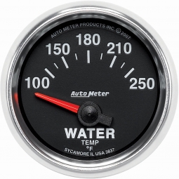 AutoMeter GS Series Water Temp Gauge (2 1/16in, 100-250F, Electric)