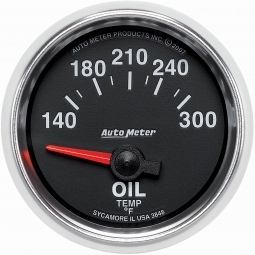 AutoMeter GS Series Oil Temp Gauge (2 1/16in, 140-300F, Electric)