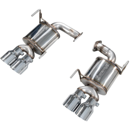 AWE Touring Edition Axleback Exhaust w/ Chrome Silver Tips, '22-'26 WRX
