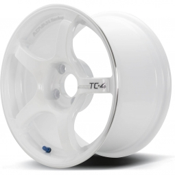 ADVAN TC-4 Wheel - 16x8 / +35 / 5x114.3 - Racing White Metallic & Ring