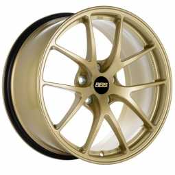 BBS RI-A Wheel (18x9.5", 35mm, 5x114.3, Each) Gold