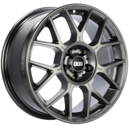 BBS XR Wheel (17x7.5", 35mm, 5x100, Each) Gloss Platinum