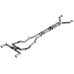 Borla ATAK Cat-Back Exhaust System w/ 4.5in SS Tips, '23-'25 Nissan Z