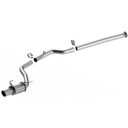 Borla ATAK Cat-Back Exhaust System w/ Single 4.5in SS Tip, '22-'26 WRX