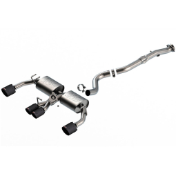 Borla ATAK Active Cat-Back Exhaust System w/ Quad Carbon Fiber Tips, '23-'25 GR Corolla