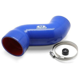 BLOX Racing Silicone Air Box Intake Hose (Blue), '08-'14 WRX & '08-'21 STi