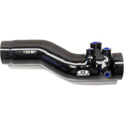 BLOX Racing Silicone Turbo Inlet Hose (3in, Black), 2015-2021 WRX