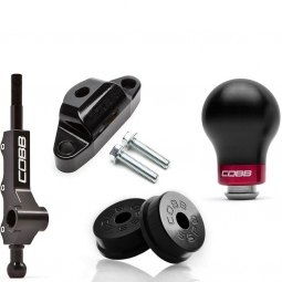 COBB Stealth Black w/ Black & Red Collars, 2002-2007 WRX