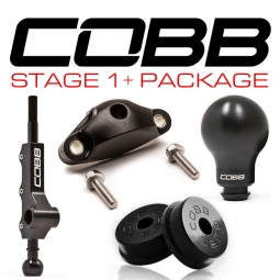 COBB Shifter/Bushings/Rear Bushing/Knob Combo (White), 2008-2014 WRX