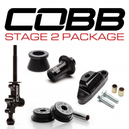 COBB Stage 2 Drivetrain Package (Black w/ Stealth Black), '04-'21 STi