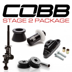 COBB Stage 2 Drivetrain Package (White w/ Stealth Black), '04-'21 STi