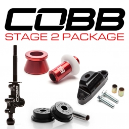 COBB Stage 2 Drivetrain Package (White w/ Race Red), 2004-2021 STi