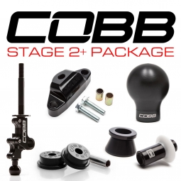 COBB Stage 2+ Drivetrain Package (White w/ Stealth Black), '04-'21 STi