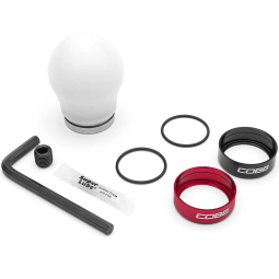 COBB Short Weighted Shift Knob (White), 2013-2025 BRZ/FR-S/86/GR86