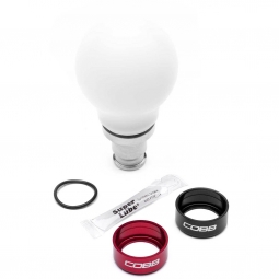 COBB Short Weighted Shift Knob (White), 2017-2021 Civic Type R