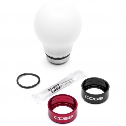 COBB Short Weighted Shift Knob (White), 2017-2021 Civic Type R