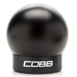 COBB Delrin Shift Knob (Black w/ Black), 2015-2023 Mustang EcoBoost