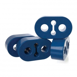 COBB Urethane Exhaust Hangers (12mm, Blue), '08-'21 WRX/STi & BRZ/FR-S/86