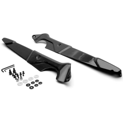 COBB Redline Carbon Fiber Fender Shrouds (Gloss), '15-'21 STi & '15-'21 WRX