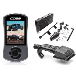 COBB Stage 2 Redline Carbon Fiber Power Package w/ TCM Flashing (Black), '17-'20 F-150 Raptor