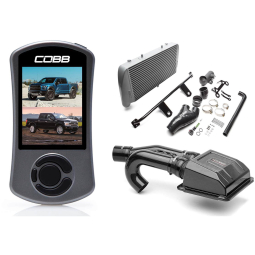 COBB Stage 2 Redline Carbon Fiber Power Package w/ TCM Flashing (Silver), '17-'20 F-150 Raptor