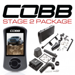 COBB Stage 2 Power Package w/ Silver Intercooler, '17-'20 F-150 Raptor
