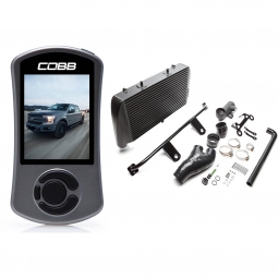 COBB Stage 2 Power Package w/ TCM Flashing (No Intake, Black), '17-'19 F-150 EcoBoost 3.5L