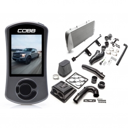 COBB Stage 2 Redline Carbon Fiber Power Pack w/ TCM Flashing (Silver), '17-'19 F-150 EcoBoost 3.5L