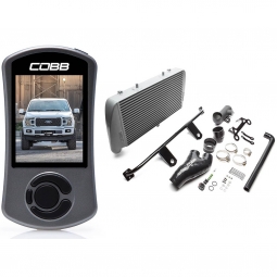 COBB Stage 2 Power Package (Silver Intercooler, No Intake), '18-'20 F-150 2.7L