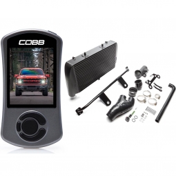 COBB Stage 2 Power Package (Black Intercooler), 2021-2023 F-150 Raptor