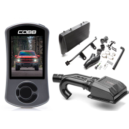 COBB Stage 2 Redline Carbon Fiber Power Package (Black Intercooler), '21-'23 F-150 Raptor