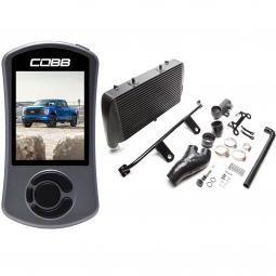 COBB Stage 2 Power Package (Black Intercooler), '21-'22 F-150 3.5L & Tremor