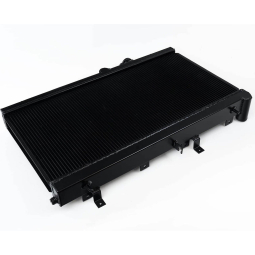 CSF Aluminum Radiator w/ Filler Neck (Black), '02-'07 WRX & '04-'07 STi