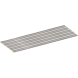 DEI Stainless Steel Locking Ties (20in, Pack/10)