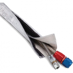 DEI Heat Shroud Aluminized Sleeving (Velcro) 1in x 3ft