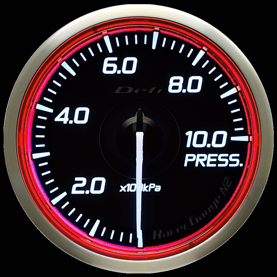 defi racer oil pressure gauge