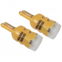 Diode Dynamics 194 HP5 LED License/Sidemarker/C-Light Bulbs (Amber, Pair), '15-'25 WRX & STi