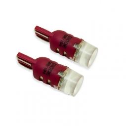 Diode Dynamics 194 HP5 LED License/Sidemarker/C-Light Bulbs (Red, Pair), '15-'25 WRX & STi