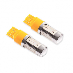 Diode Dynamics 7443 HP11 LED Turn Signal Bulbs (Amber, 310 Lumens, Pair), '15-'25 WRX & '15-'21 STi