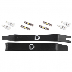 Diode Dynamics Interior LED Bulb Lighting Kit (Stage 1, Cool White), '17-'20 F-150 Raptor