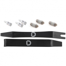 Diode Dynamics Interior LED Bulb Lighting Kit (Stage 2, Cool White), '08-'14 WRX