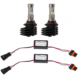 Diode Dynamics SL2 LED Bulbs w/ AntiFlicker Modules (9006/9012, White, Pair/2), '05-'09 Legacy