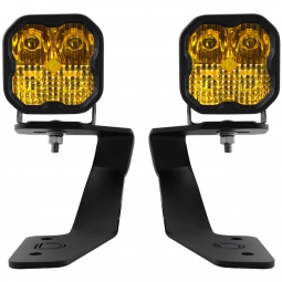 Diode Dynamics SS3 LED Ditch Light Kit Sport (Combo, Yellow), '22-'25 WRX & '18-'23 Crosstrek