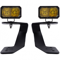 Diode Dynamics SSC2 LED Ditch Light Kit Sport (Combo, Yellow), '22-'25 WRX & '18-'23 Crosstrek