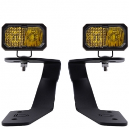 Diode Dynamics SSC2 LED Ditch Light Kit Pro (Combo, Yellow), '22-'25 WRX & '18-'23 Crosstrek