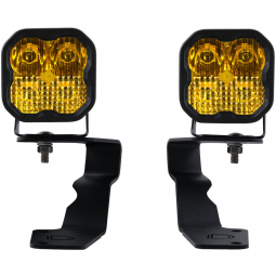 Diode Dynamics SS3 LED Ditch Light Kit Sport (Combo, Yellow), '15-'21 WRX & '15-'21 STi