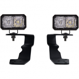 Diode Dynamics SSC2 LED Ditch Light Kit Sport (Combo, White), '15-'21 WRX & '15-'21 STi