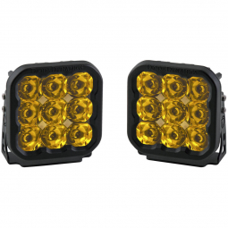 Diode Dynamics SS5 LED Pod Sport Yellow Spot Pair