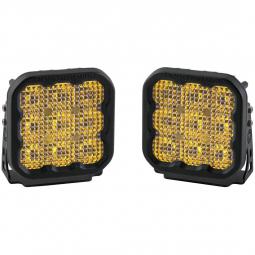 Diode Dynamics SS5 Sport LED Pod (Yellow, Flood, Pair/2)