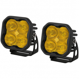 Diode Dynamics SS3 Sport ABL LED Pods (Yellow, SAE Fog, Pair/2)
